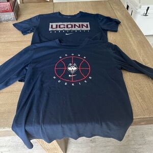 UCONN Huskies basketball dri fit tees